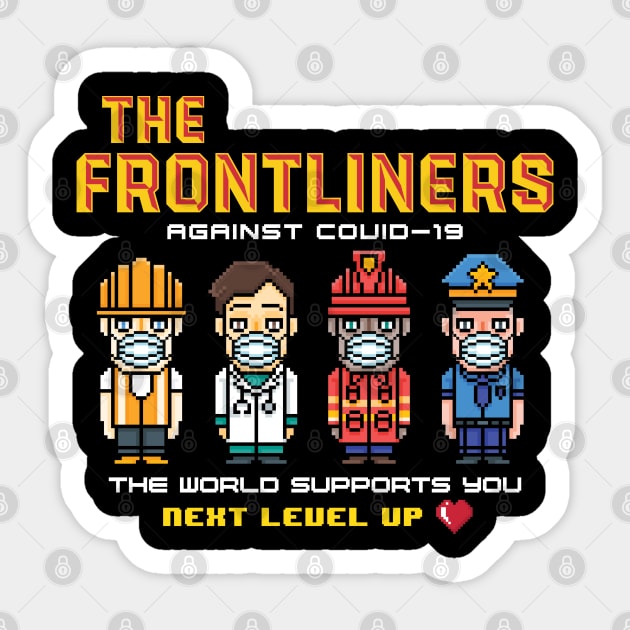 The Frontliners 3 Sticker by opippi